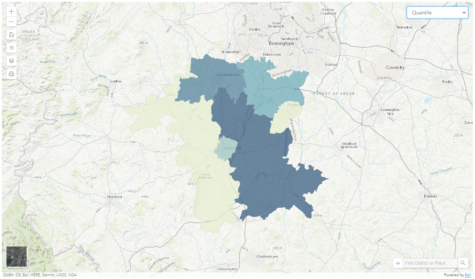 Worcestershire Data Observatory – Guide to Geography