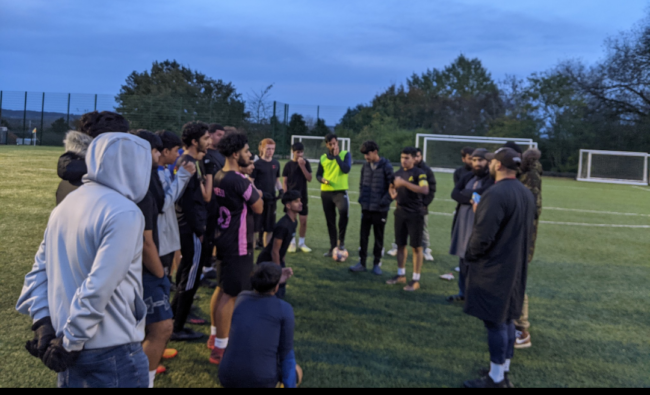 ARCH youth group outdoors