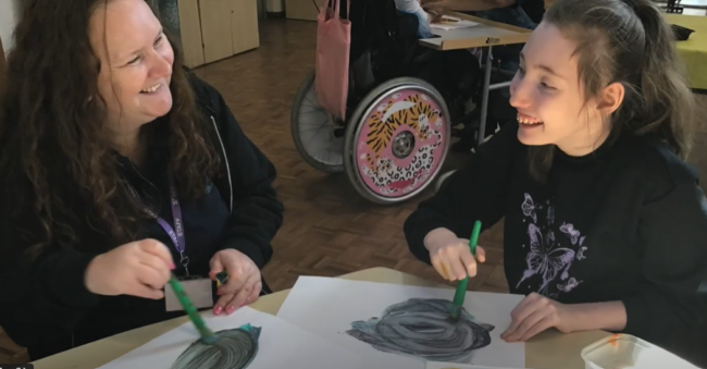 Young People at Chadsgrove in activities