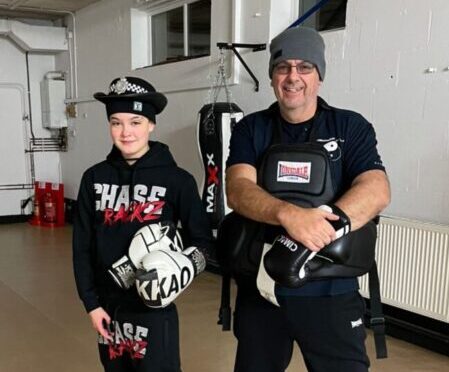 Young People at Youth Boxing project in Redditch