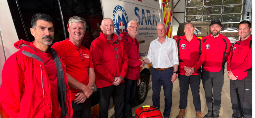 Volunteers at SARA