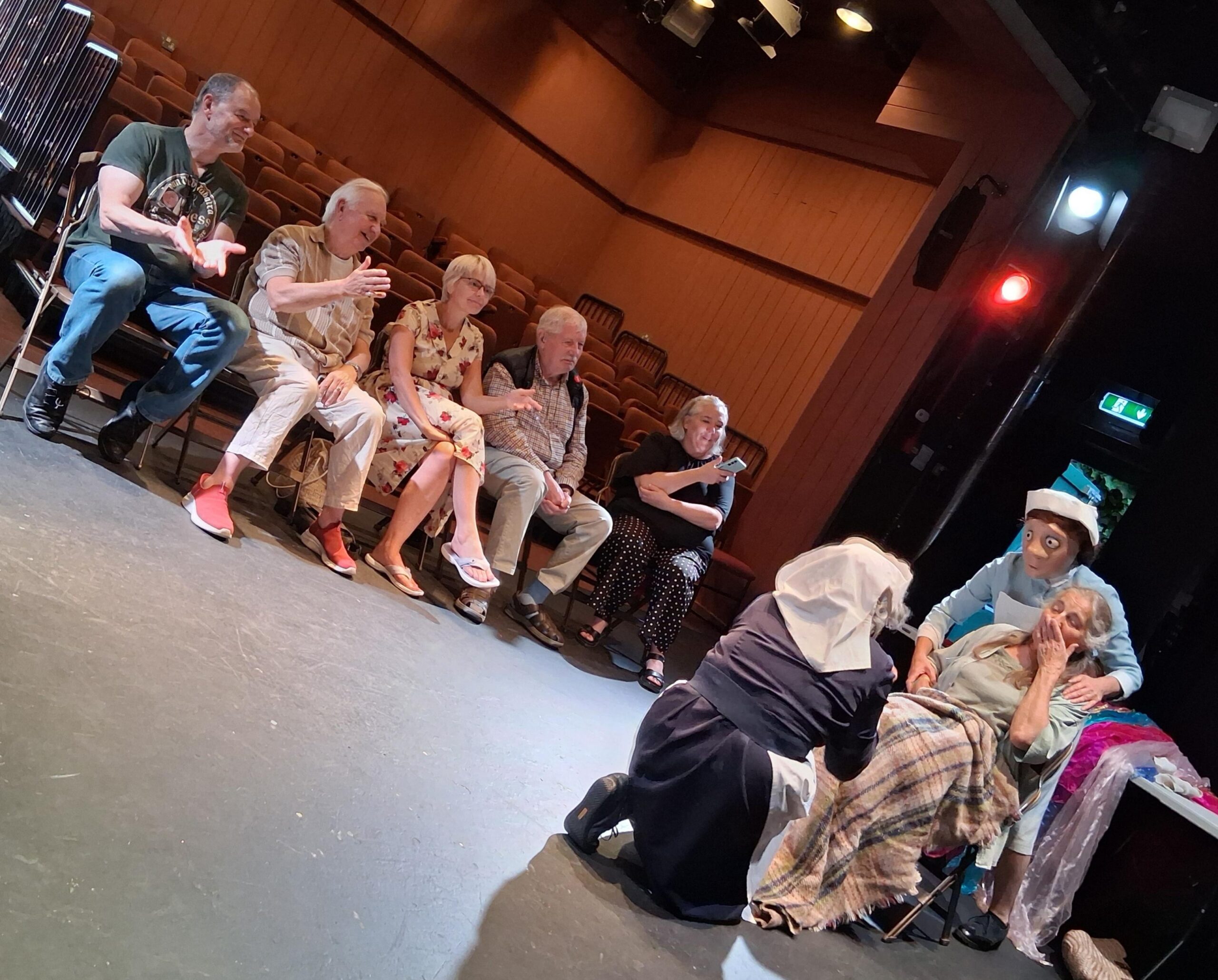 Vamos Workshop with Carers showing people interacting